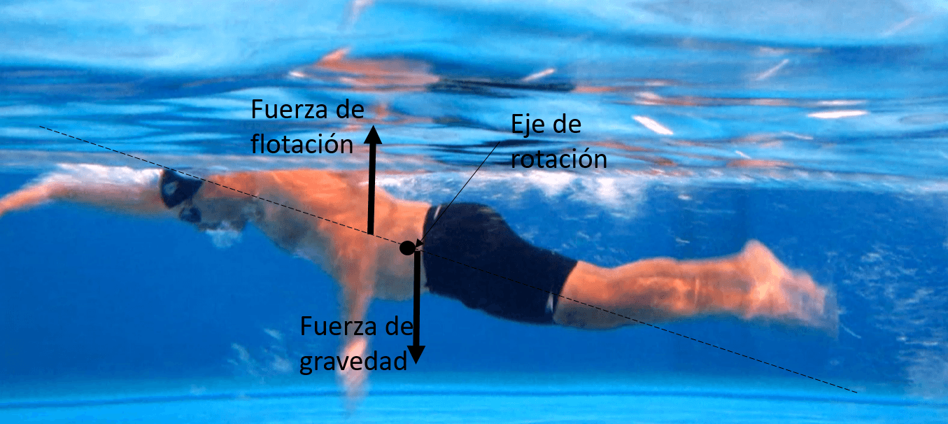 análisis biomecánico de natación